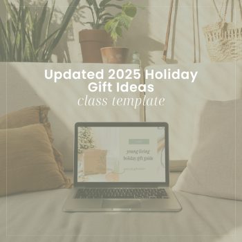 2025 YL Holiday Gift Idea Online Class Template (a la carte)